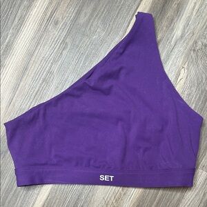 Set Active Sportbody One Shoulder Sports Bra